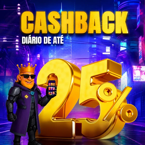 Cashback diário de até 25% na MultiBet