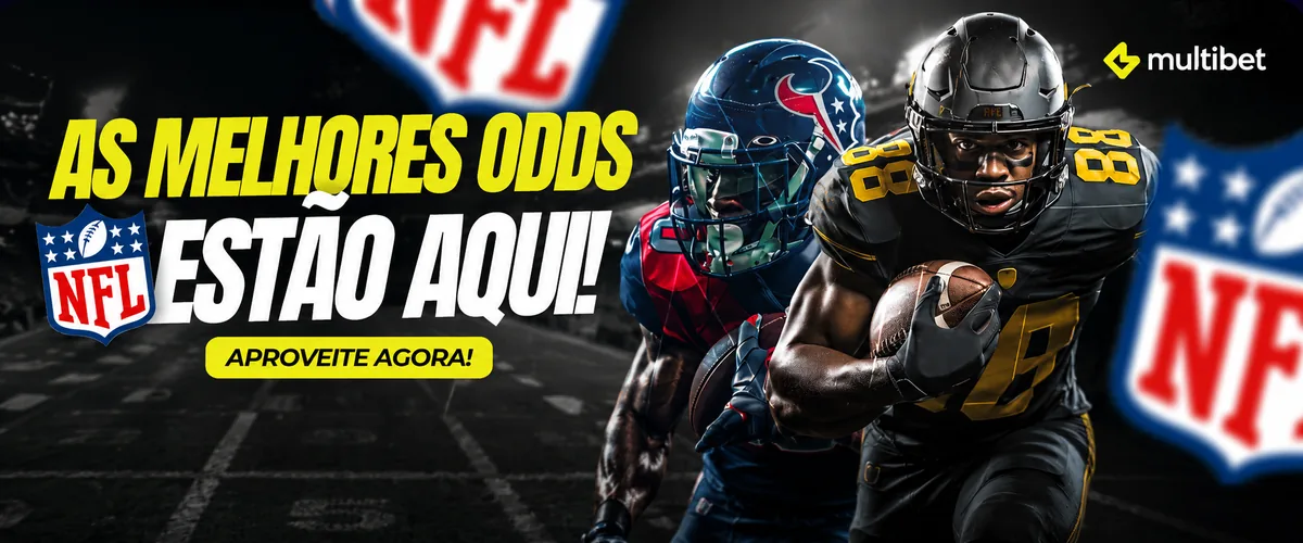 As melhores odds da NFL na MultiBet
